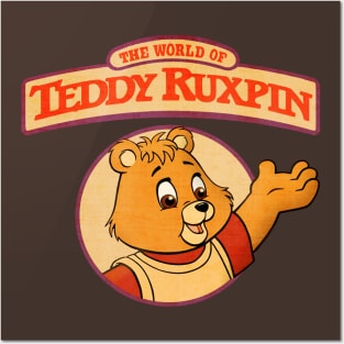 Teddy Ruxpin 80s toys Posters and Art